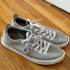 Gray Knit Men's Sneakers
